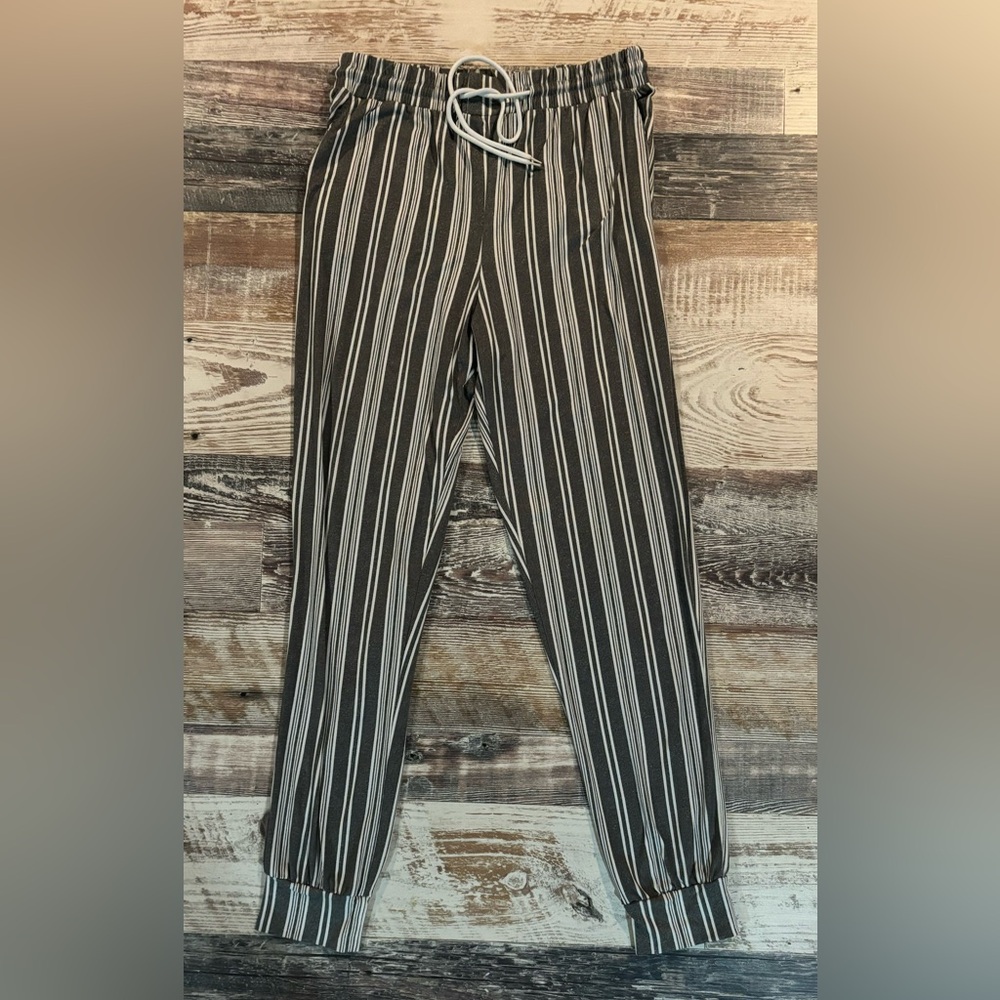 Shosho Stripe Bottoms, Shower Soft w/Drawstring